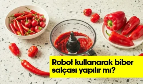 Robotta biber salçası: Kaynatmadan pratik ve kolay tarif