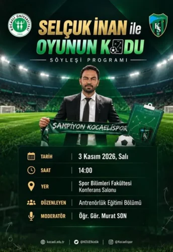 Kocaelisporlu Selçuk İnan, futbolun kodlarını üniversitede çözüyor