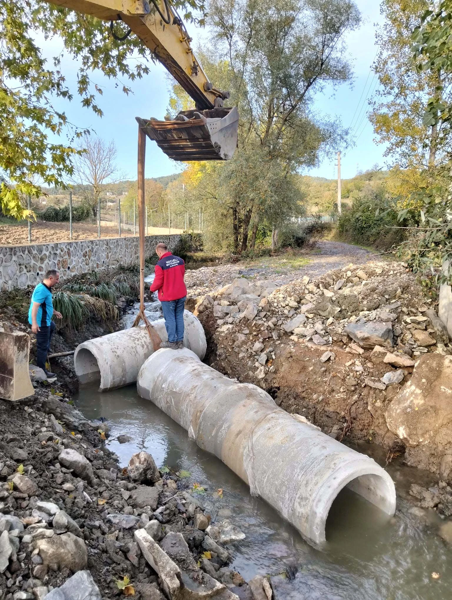 Kocaeli Büyükşehir, Selden Hasar Gören Alihocalar Yolunu Açtı