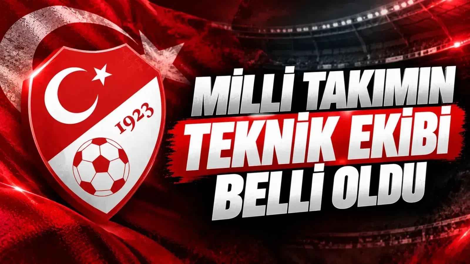 Sergen Yalçın’ın A Millî Takım kurmayları açıklandı
