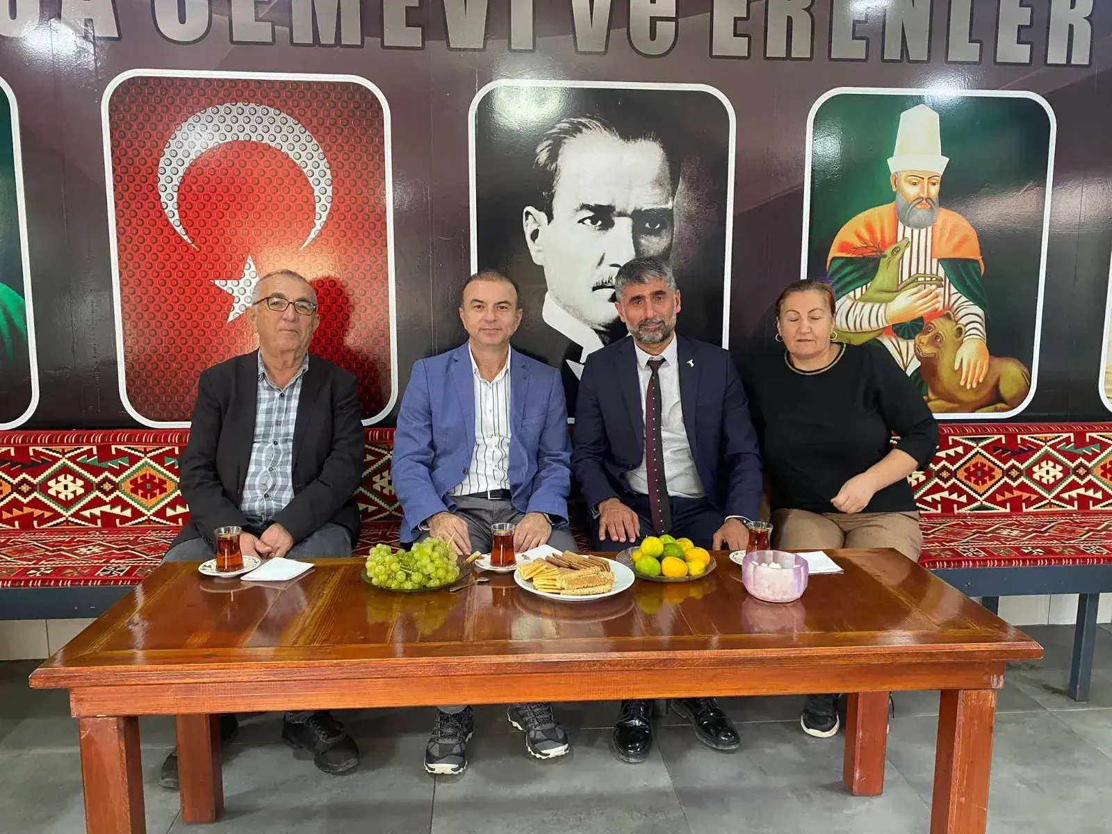 Darıca Cemevi’ne Emniyet Müdürü ve İş İnsanlarından Güçlü Destek