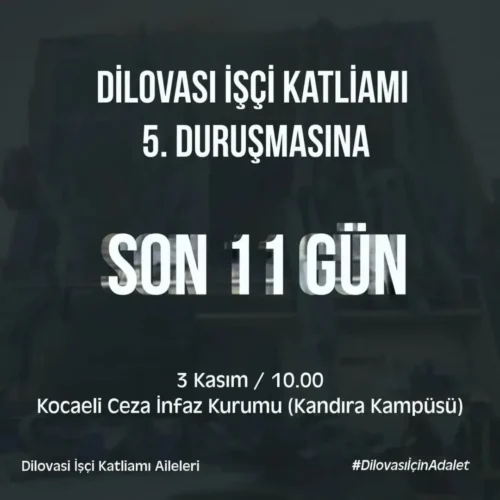 Dilovası Yangını: 7 İşçi İçin 5. Duruşmada Adalet Arayışı