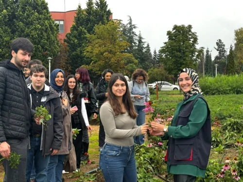 Üsküdar Öğrencileri Kocaeli’de Tıbbi Bitki Üretimini Gözlemledi