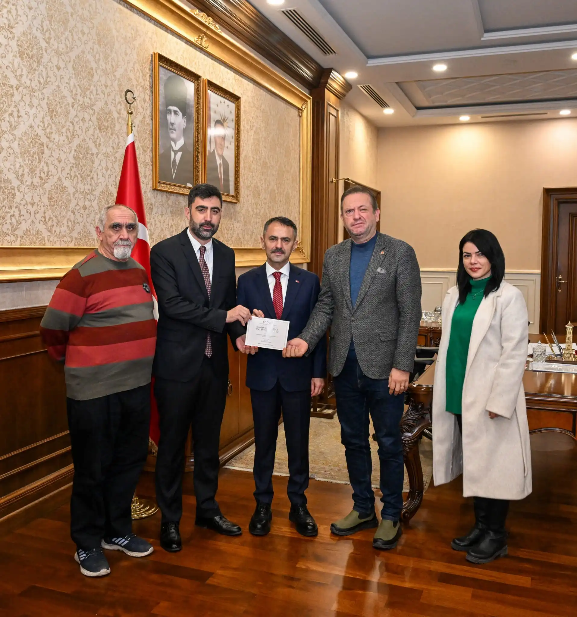 Vali Aktaş’a Kocaeli Gazetecilerinden Önemli Genel Kurul Daveti
