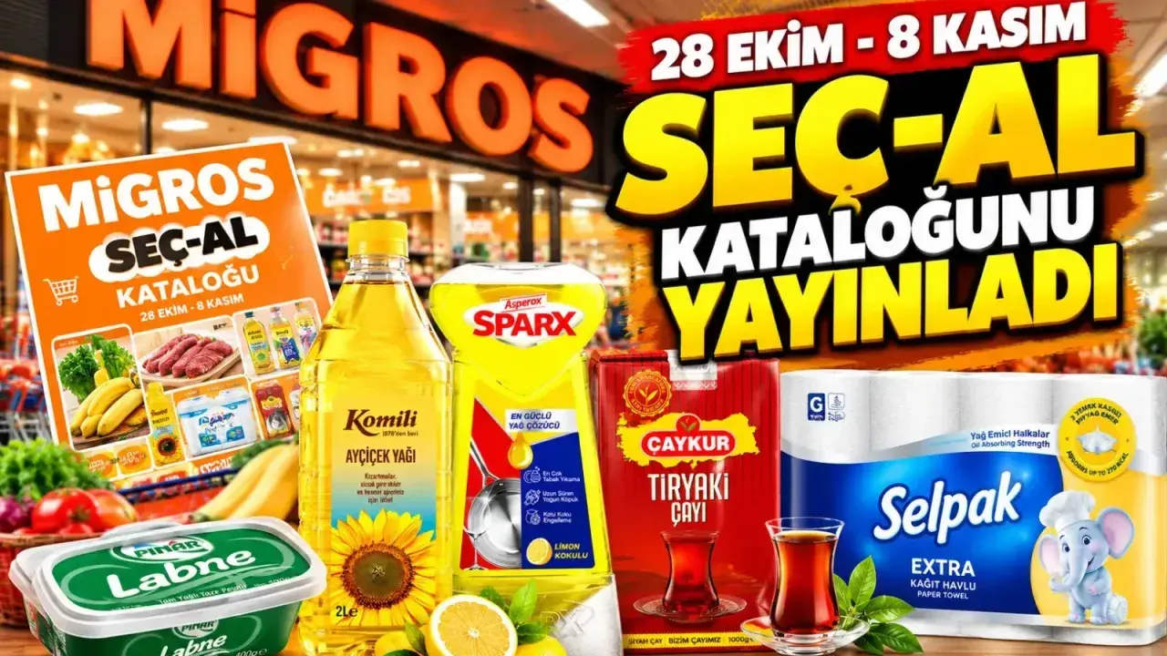 Migros’ta Seç Al Fırsatları Başladı: Ayçiçek Yağı ve Dahası