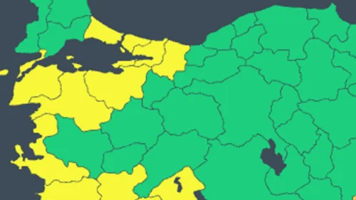 Meteoroloji Kocaeli İçin Sarı Kod Uyarısıyla Alarm Verdi