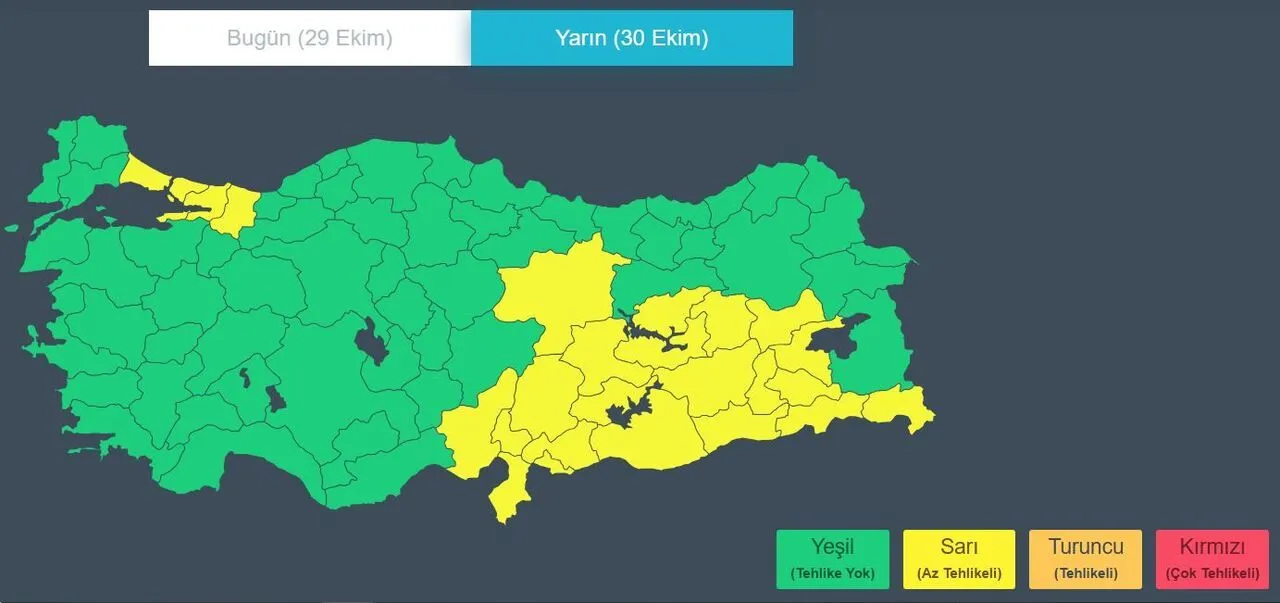 Kocaeli’de Sarı Kod Alarmı: Trafikte Yeni Kısıtlamalar Başladı