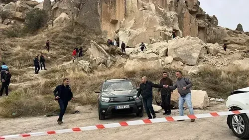 Kapadokya’da Peri Bacası Çökmesi: Can Kayıpları Var