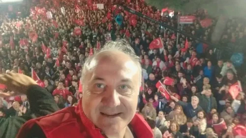 Arcan’dan İstanbul’daki Cumhuriyet Yürüyüşü’ne Anlamlı Katılım