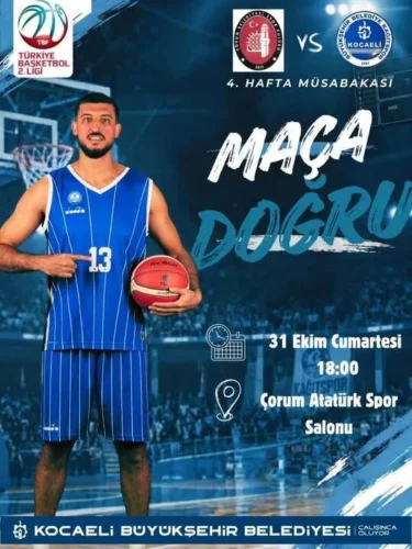 Kağıtsporlu Basketçiler Çorum’da Kritik Maça Çıkıyor