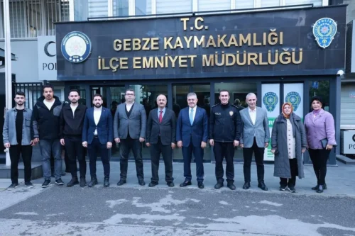 Gebze Emniyet Müdürü Güral’a AK Parti’den İlk Ziyaret