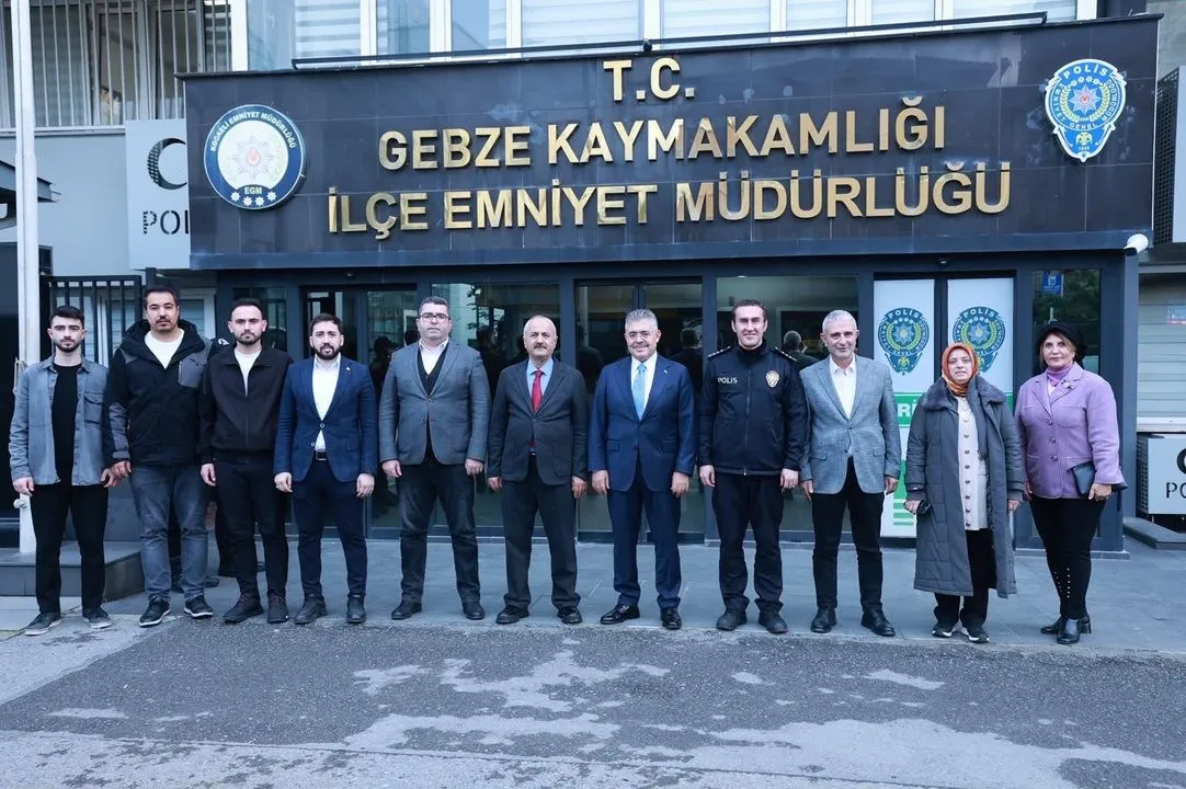 Gebze Emniyet Müdürü Güral’a AK Parti’den İlk Ziyaret