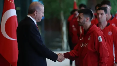 Olimpiyat İkincisi Şamdan’dan Cumhurbaşkanı Erdoğan’a Ziyaret