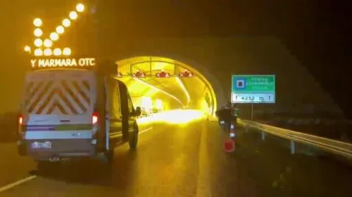 Kuzey Marmara Otoyolu’nda Tehlikeli Anlar: Neler Yaşandı?