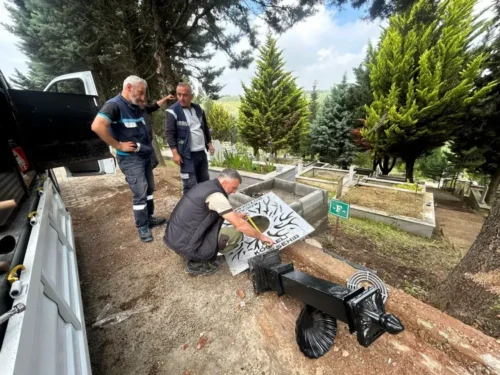 Büyükşehir’den Mezarlıklara Güçlü Su Altyapısı Yatırımı