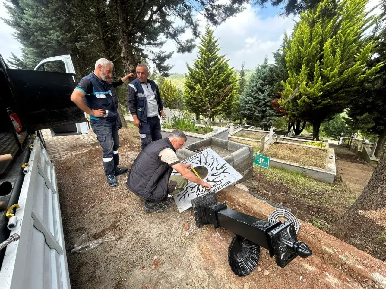 Büyükşehir’den Mezarlıklara Güçlü Su Altyapısı Yatırımı