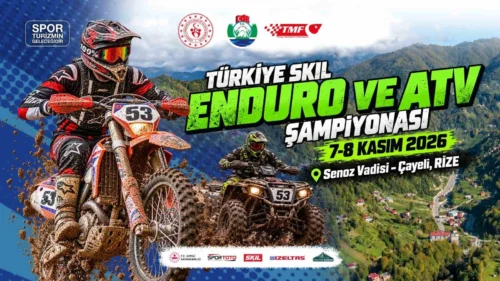 Rize Senoz Vadisi’nde Türkiye SKIL Enduro ve ATV Şampiyonası: Adrenalin Dolu 7-8 Kasım