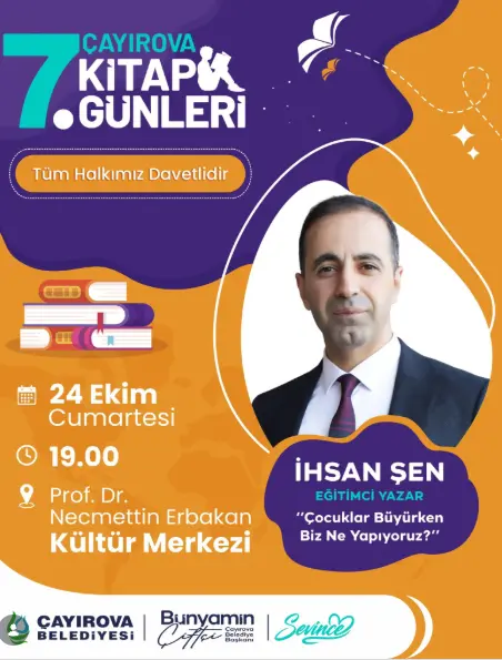 Çayırova Kitap Günleri’nde İhsan Şen’den Anlamlı Söyleşi