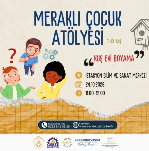 Gebzeli Minikler İçin Keşif Zamanı