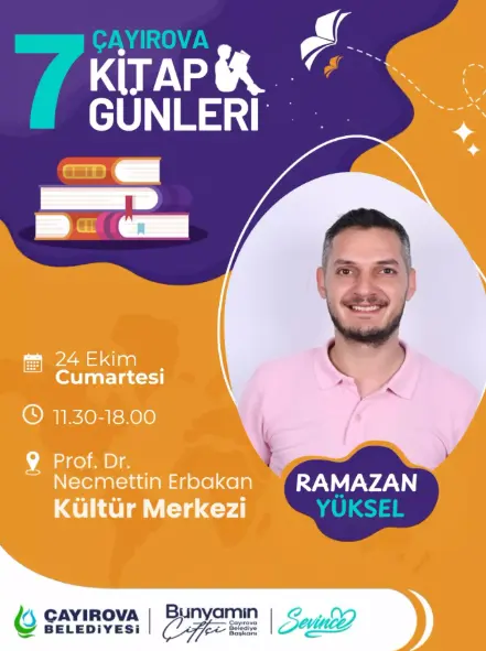 RAMAZAN YÜKSEL KİTAPSEVERLERLE BULUŞUYOR!
