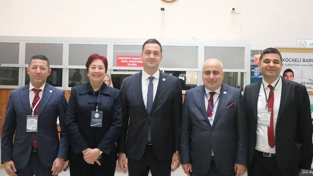 KOCAELİ BAROSU’NUN YENİ BAŞKANI BELLİ OLDU
