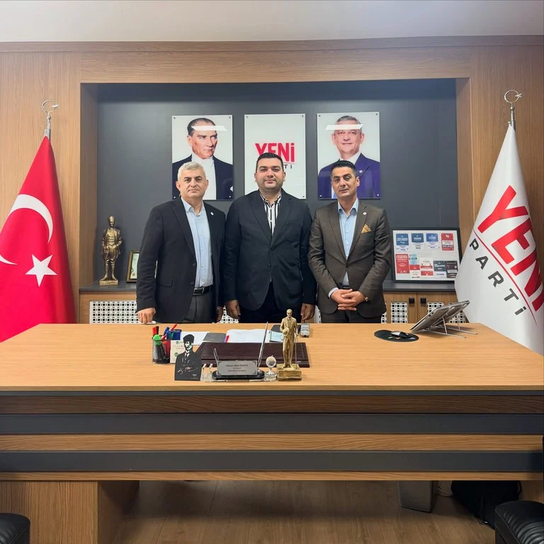 YENİ PARTİ BATI BÖLGESİ İLÇE BAŞKANLARI DARICA’DA