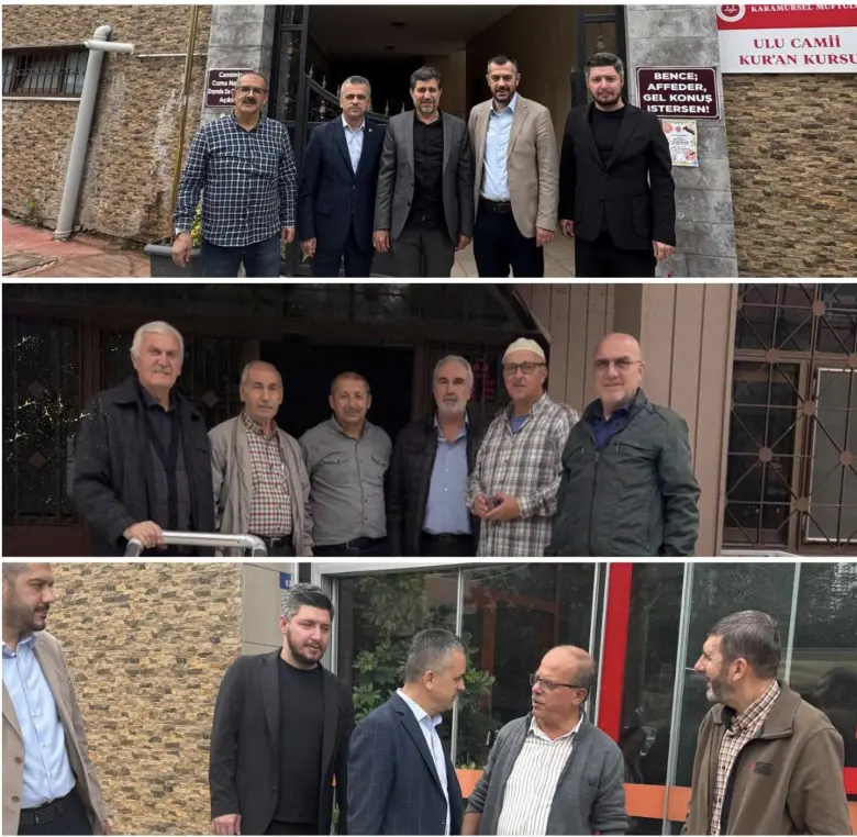 MHP KOCAELİ TEŞKİLATINDAN 12 İLÇEDE KAPSAMLI 
ESNAF VE CAMİ ZİYARETİ