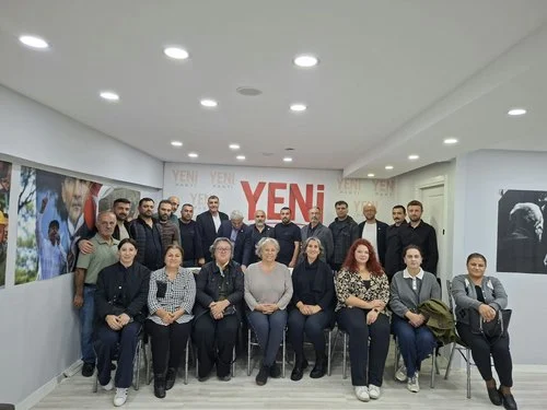 YENİ PARTİ GEBZE İLÇE ÖRGÜTÜ İLK TOPLANTISINI GERÇEKLEŞTİRDİ: GÖREV DAĞILIMI YAPTI