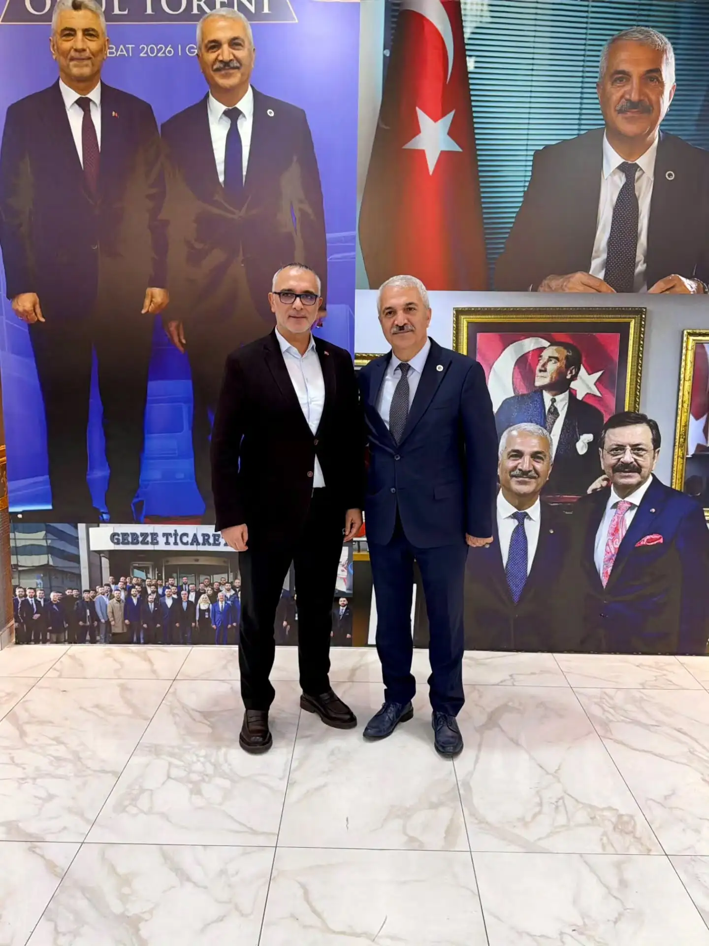 HASAN SOBA GTO BAŞKAN ADAYLARIYLA BULUŞTU
 KAZANAN GEBZE OLACAK