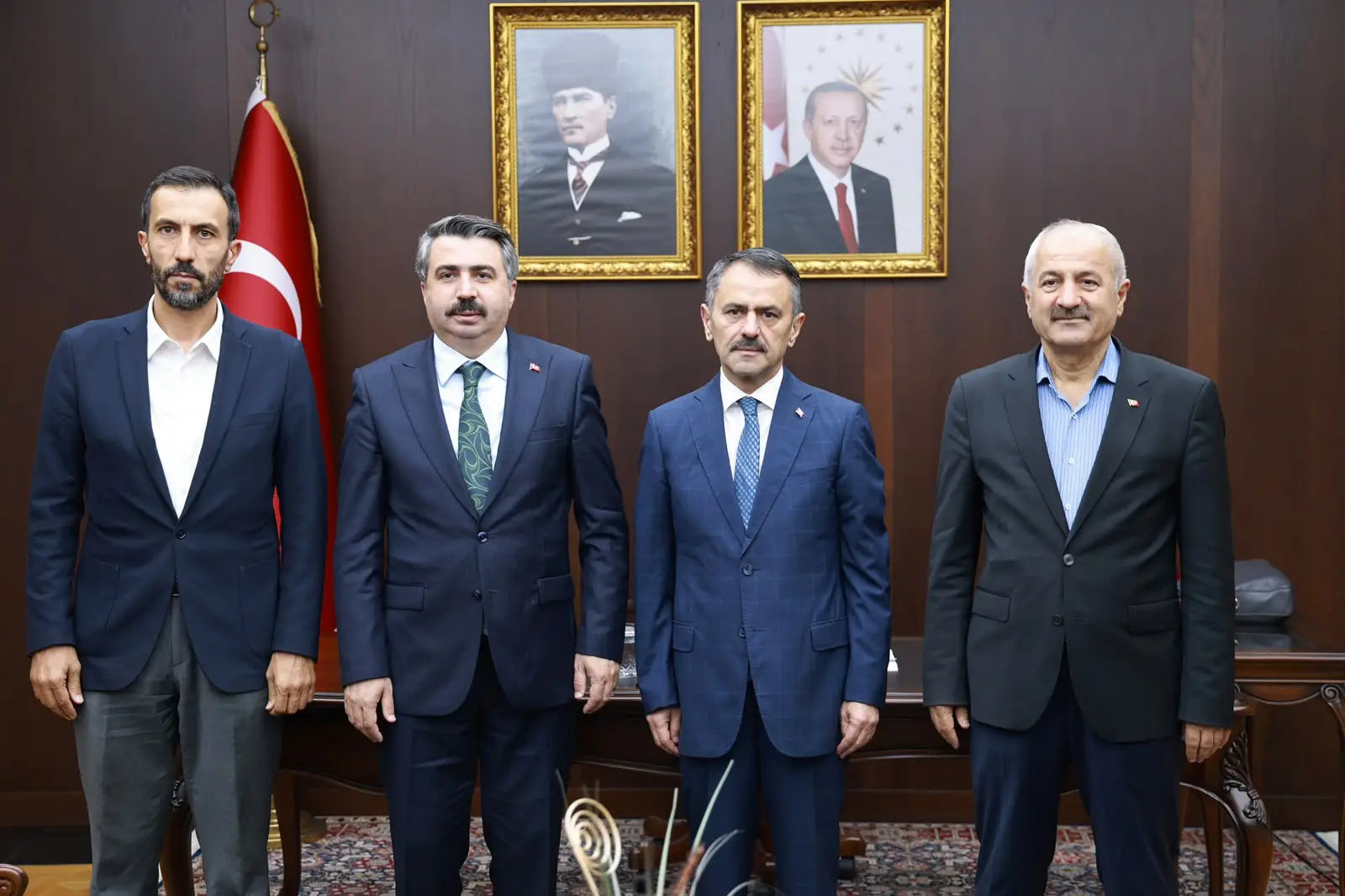 YILMAZ’DAN BÜYÜKGÖZ’E ZİYARET